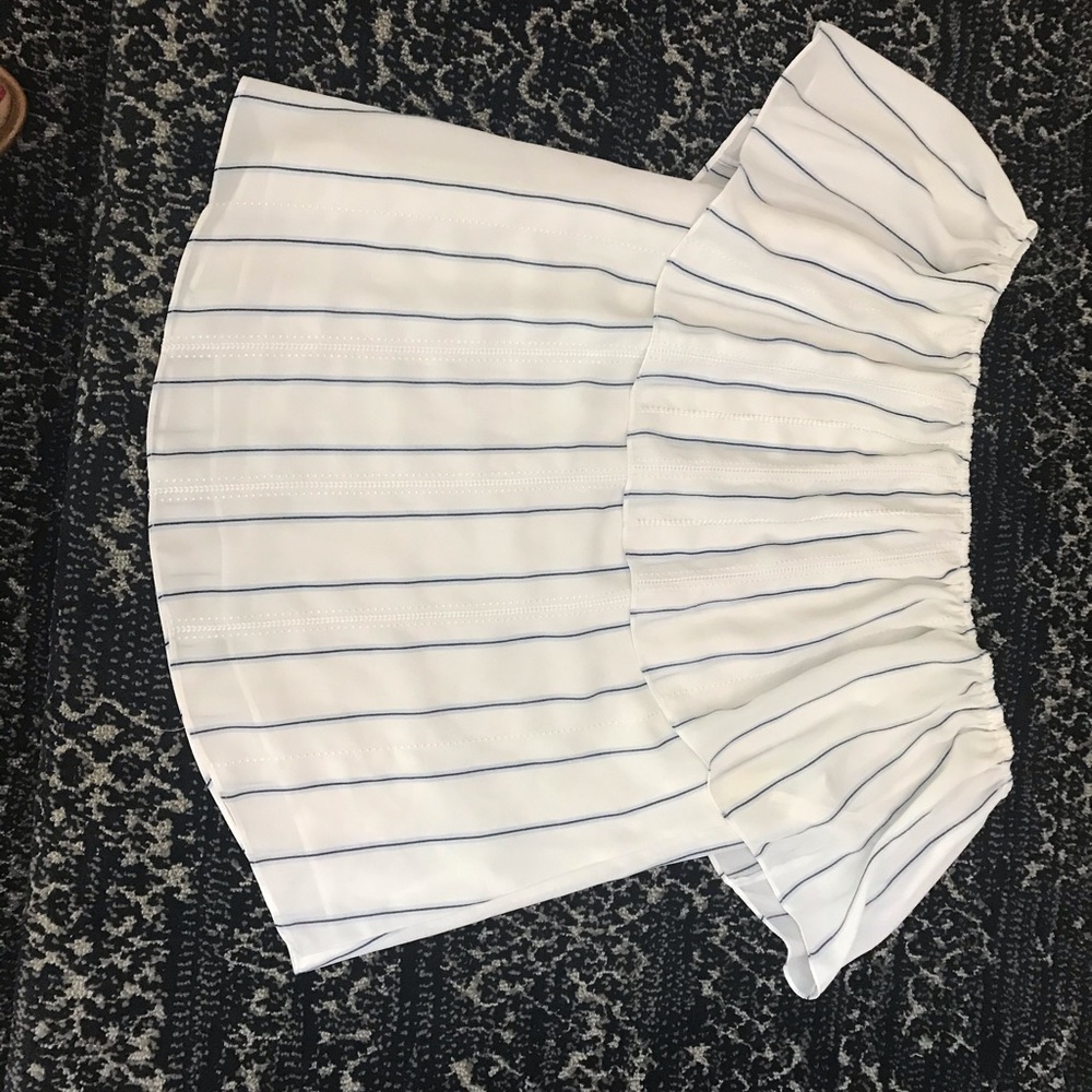 White House Black Market off the shoulder blouse